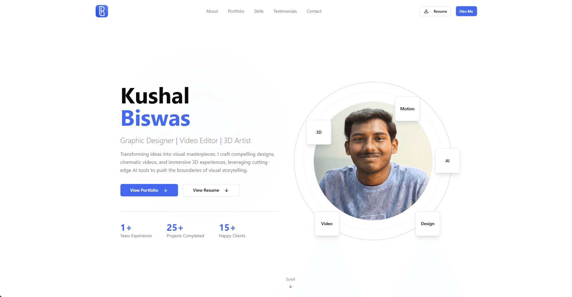 Kushal Biswas Portfolio