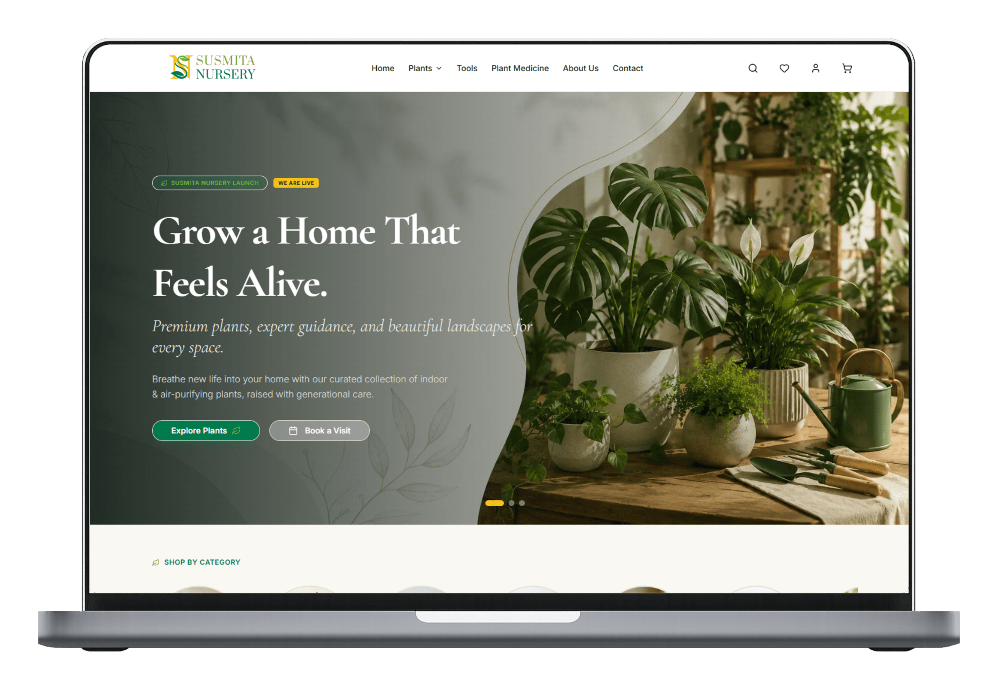 Laptop layout mockup 1
